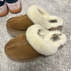Ugg platform slippers